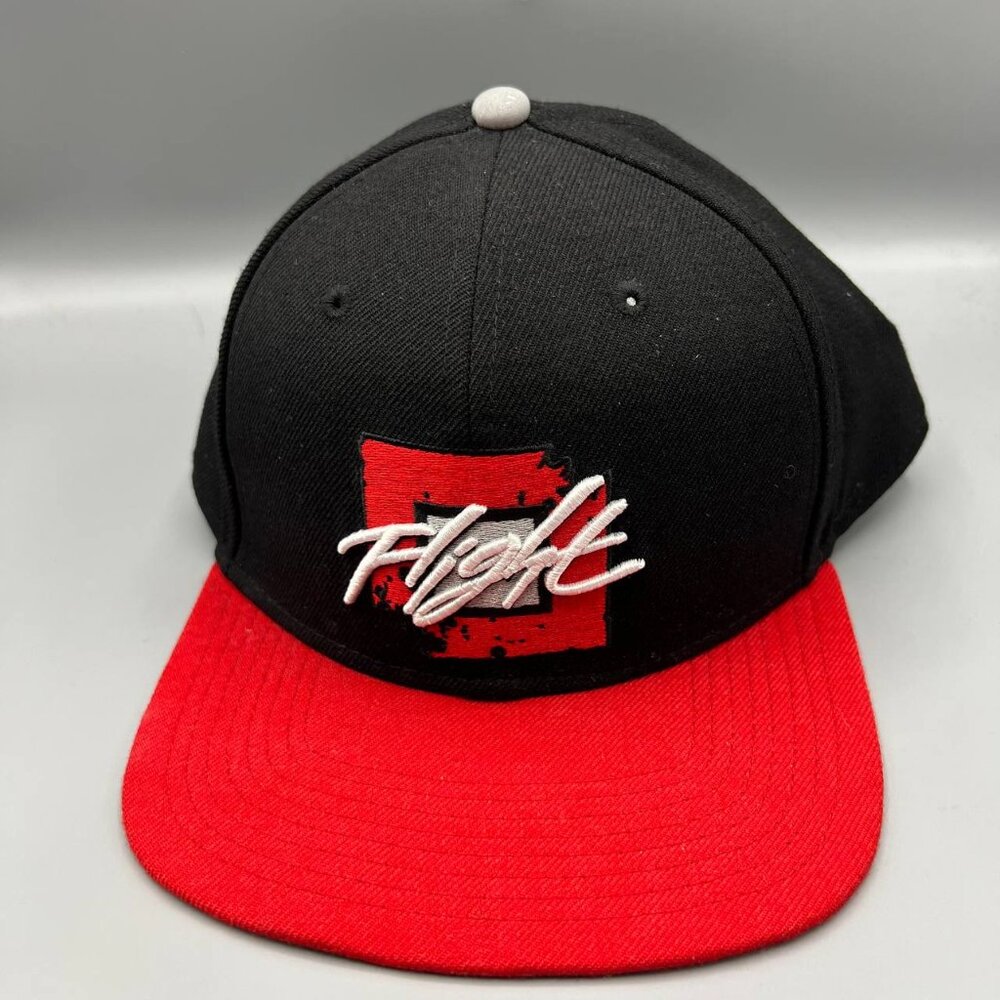 Air Jordan True 23 Hat Men Black Red Jumpman‎ Flight Snap Back Cap